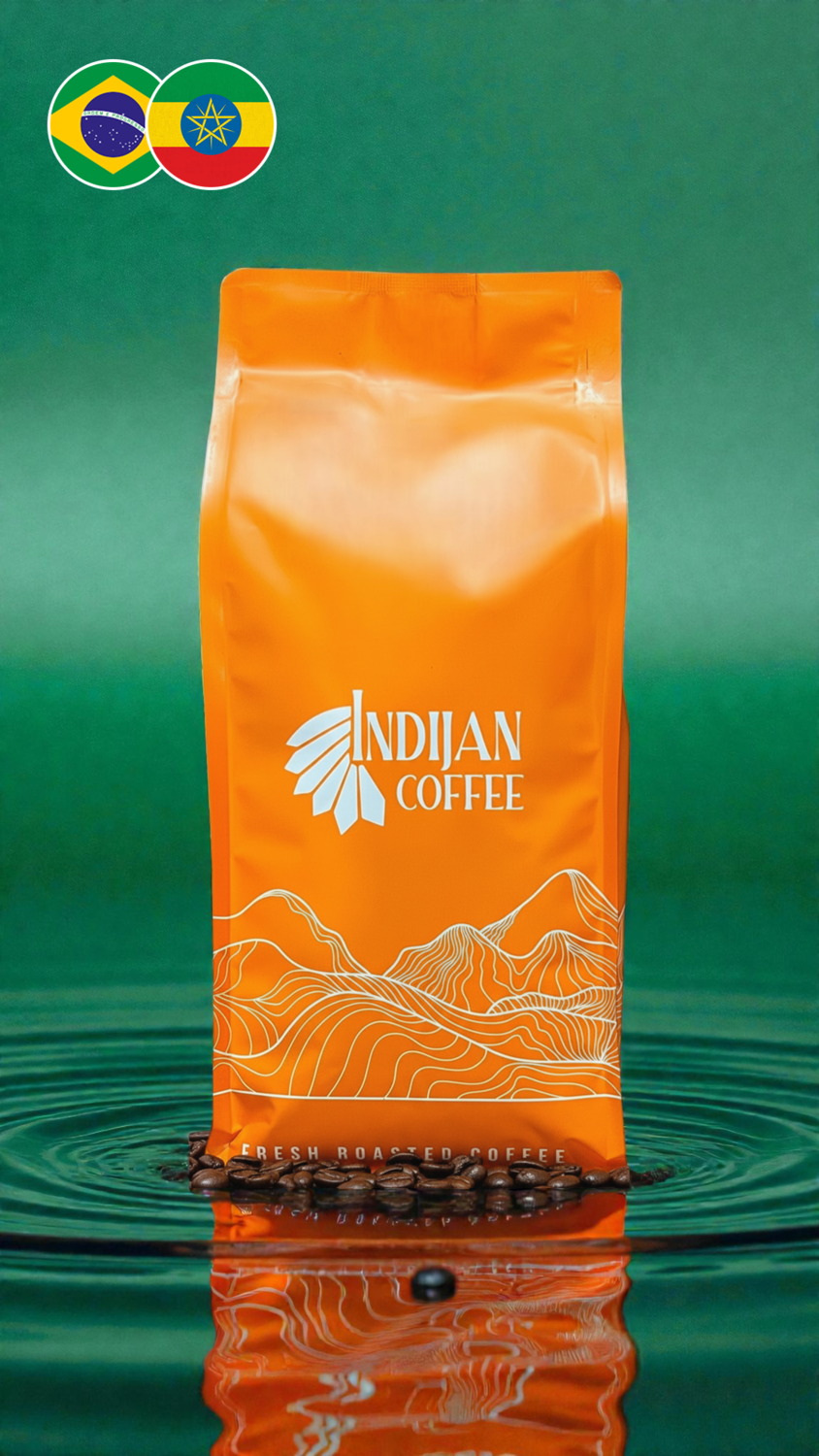 Бразилия арабика/Эфиопия арабика/Эфиопия арабика - 40%/30%/30% Бразилия арабика/Эфиопия арабика/Эфиопия арабика - 40%/30%/30%